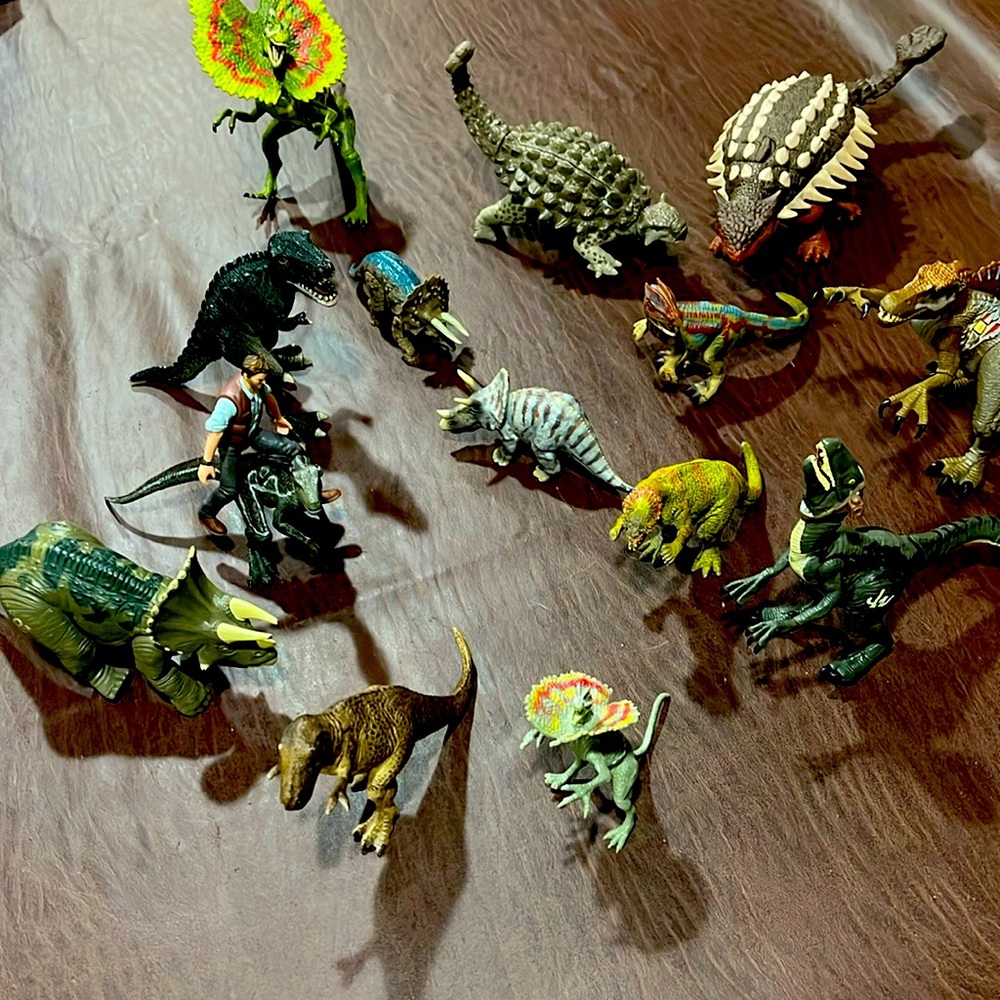 Lot of 14 Dinosaurs & Owen